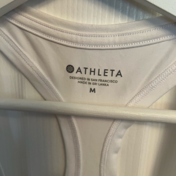 Athleta White Tank Top - Picture 2 of 3